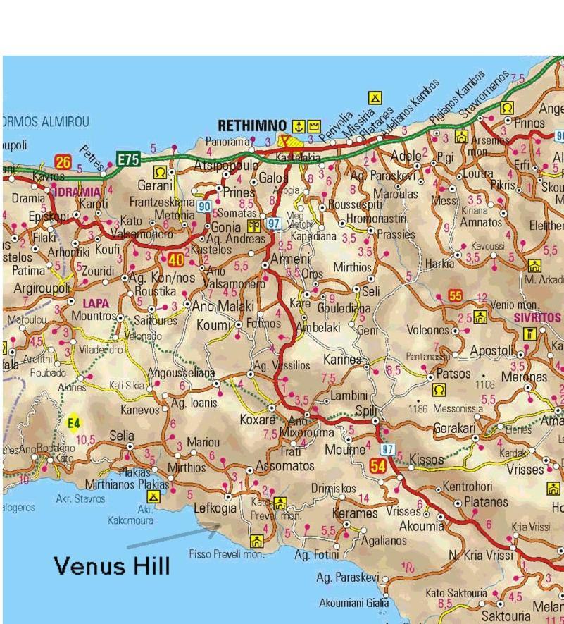 Hotel Venus Hill Studio With Private Pool By The Sea Damnoni Exterior foto